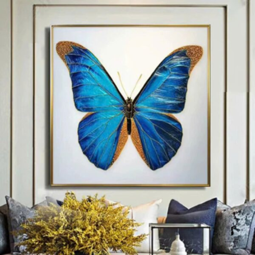 Tranh Khảm Trai Hồ Điệp Duyên Dáng