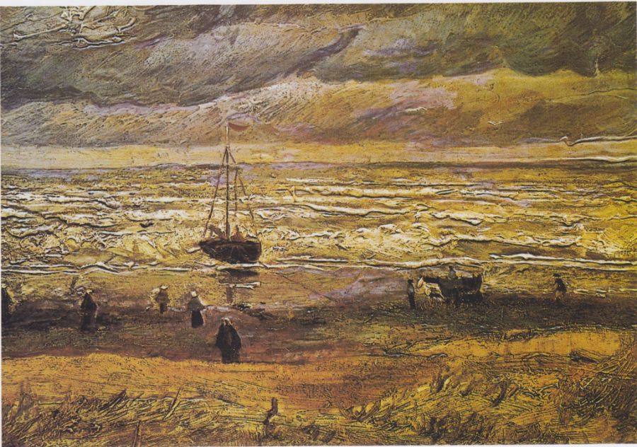 View of the Sea at Scheveningen (Cảnh biển tại Scheveningen - 1882)