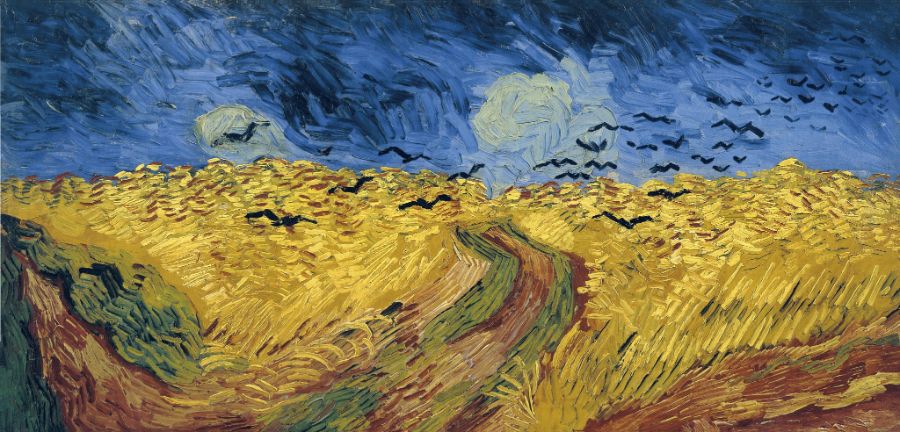 Wheatfield with Crows (Đồng lúa mì với đàn quạ - 1890)