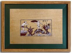 Tranh đồng lý ngư vọng nguyệt