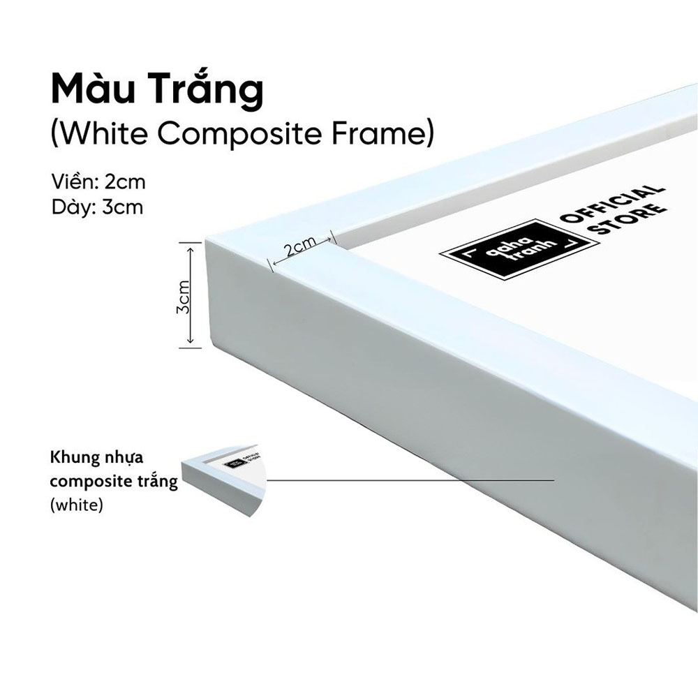 Khung hộp treo tường nhựa viền mỏng đa dạng kích thước 9 Khung hộp treo tường nhẹ viền mỏng