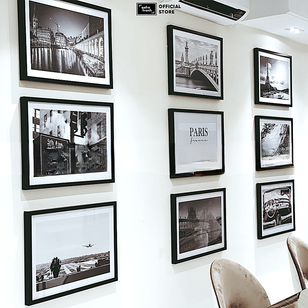 Khung hộp treo tường nhựa viền mỏng đa dạng kích thước 11 Khung hộp treo tường nhẹ viền mỏng