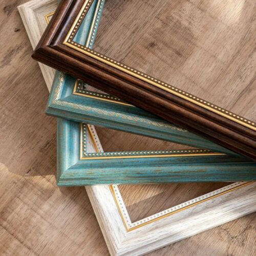 Khung tranh gỗ Vintage