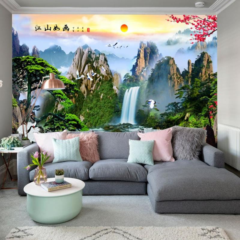 Tranh 3D dán tường