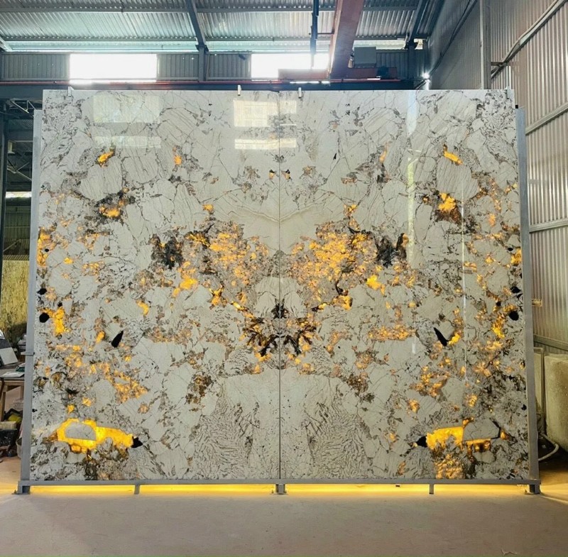 Tranh đá xuyên sáng Onyx HTS-STC075 1 Tranh đá xuyên sáng Onyx HTS-STC075