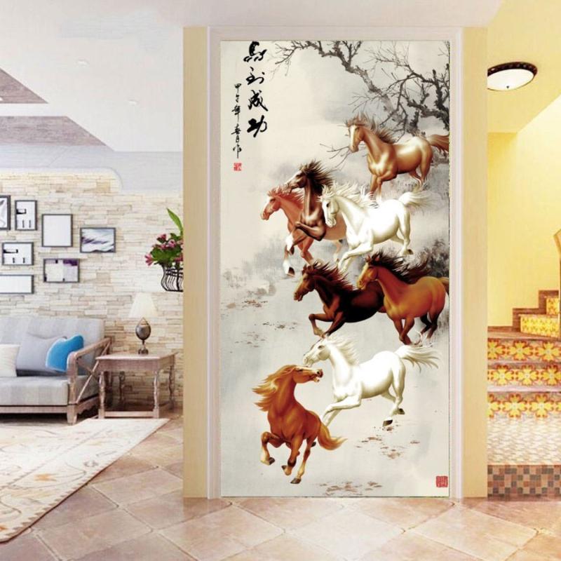 Biến bức tường trống trải thành một tác phẩm nghệ thuật sinh động và đầy cảm hứng.