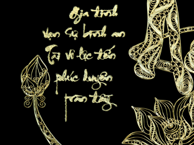 Tranh Mạ Vàng 24k Thư Pháp Chữ An 6 tranh ma vang 24k thu phap chu an 2