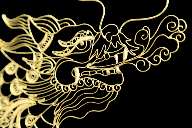 Tranh Mạ Vàng Cá Chép Hóa Rồng 7 tranh ma vang ca chep hoa rong 3