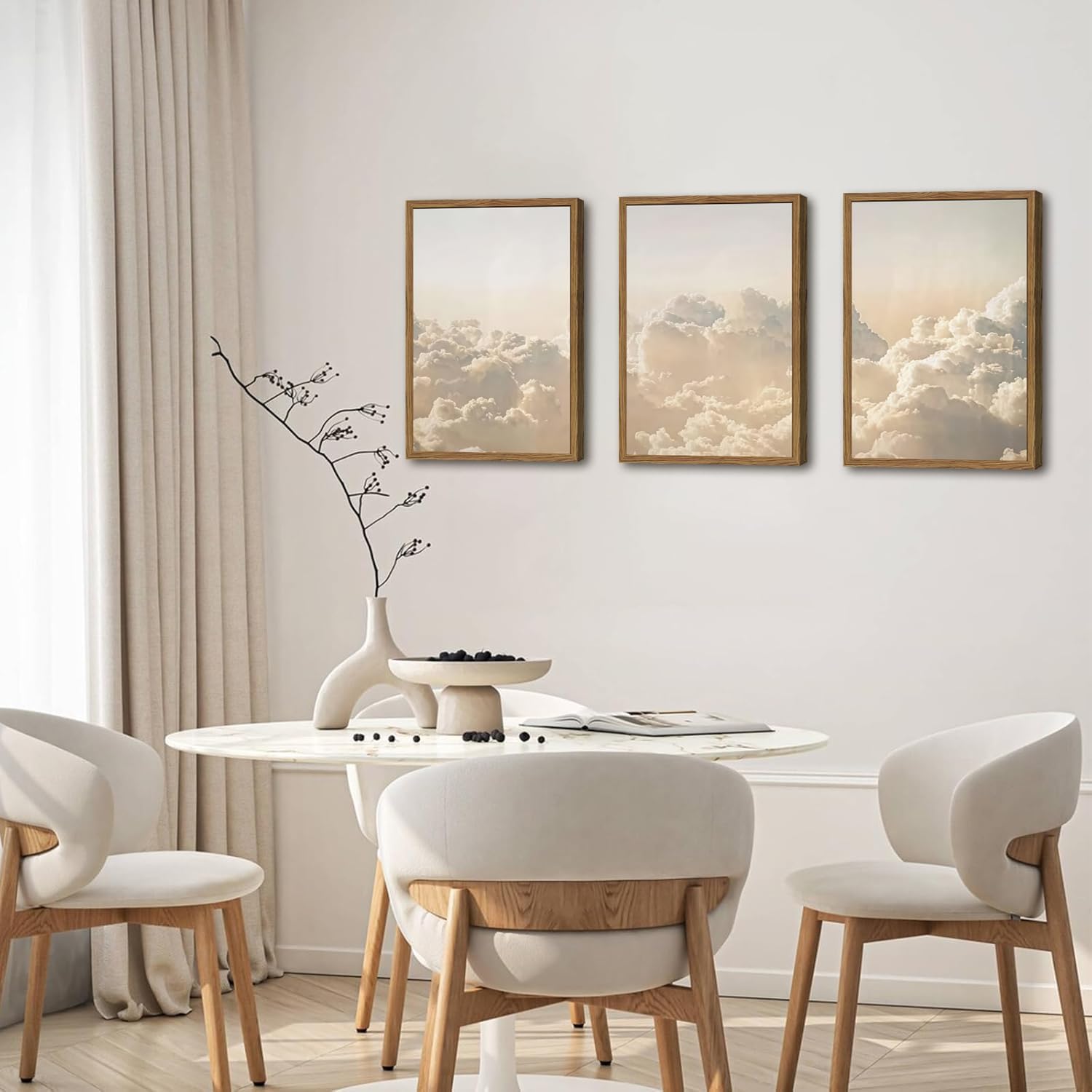 Bộ 3 tranh phong cảnh bầu trời mây 7 Bộ 3 tranh phong cảnh bầu trời mây - Ảnh 7