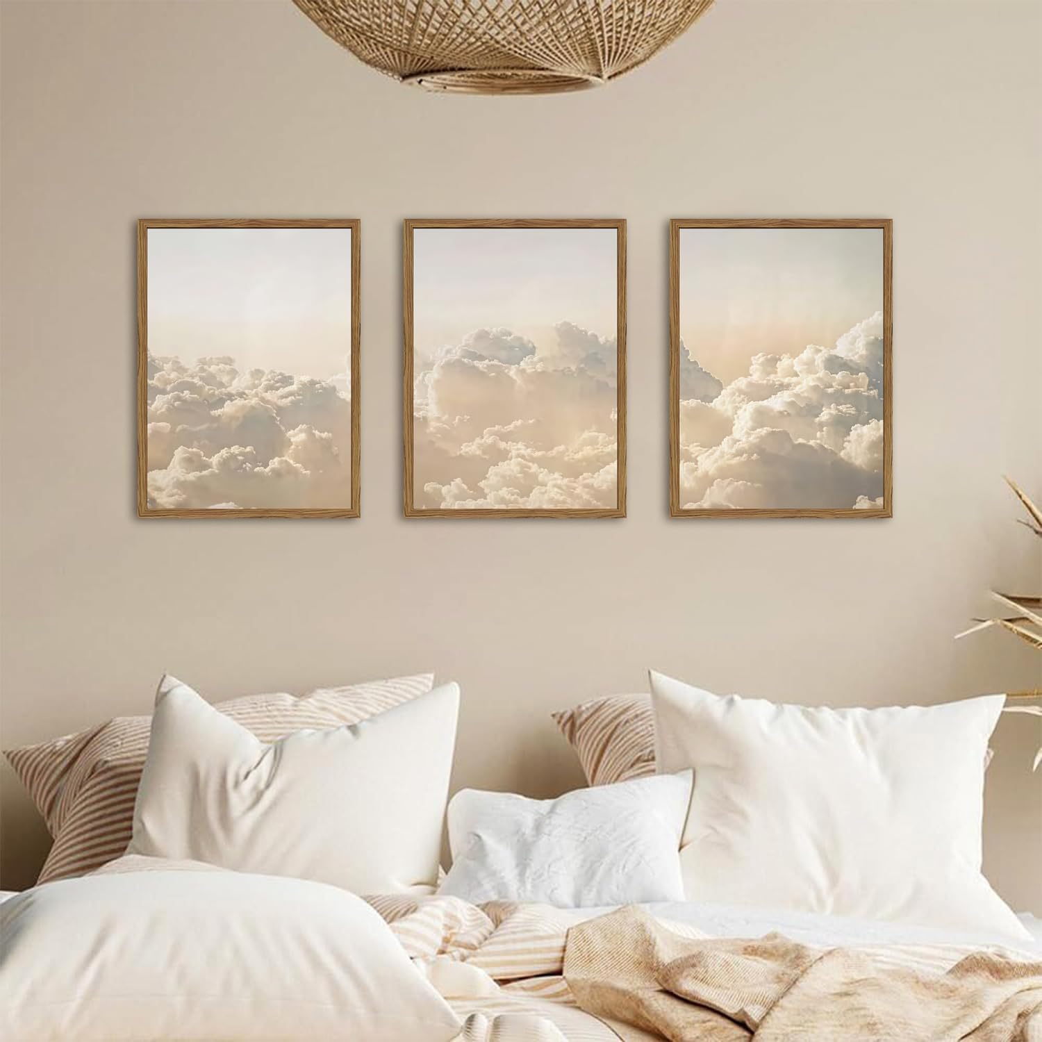 Bộ 3 tranh phong cảnh bầu trời mây 3 Bộ 3 tranh phong cảnh bầu trời mây - Ảnh 3