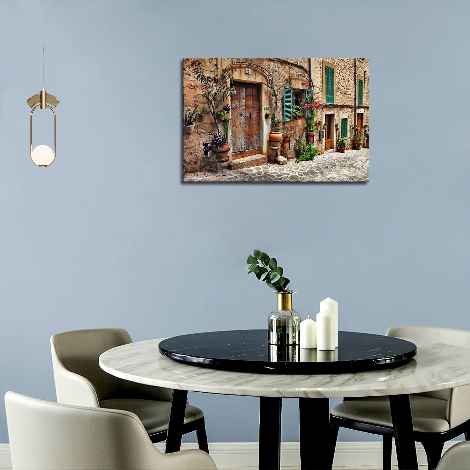 Tranh cảnh đường phố Tuscan, Italy 8 Tranh cảnh đường phố Tuscan, Italy - Ảnh 8