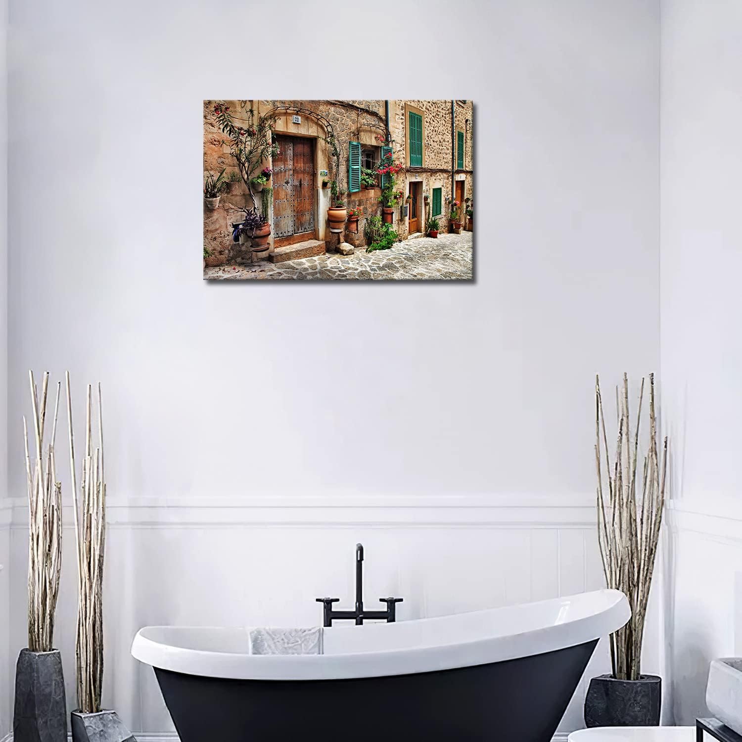 Tranh cảnh đường phố Tuscan, Italy 7 Tranh cảnh đường phố Tuscan, Italy - Ảnh 7