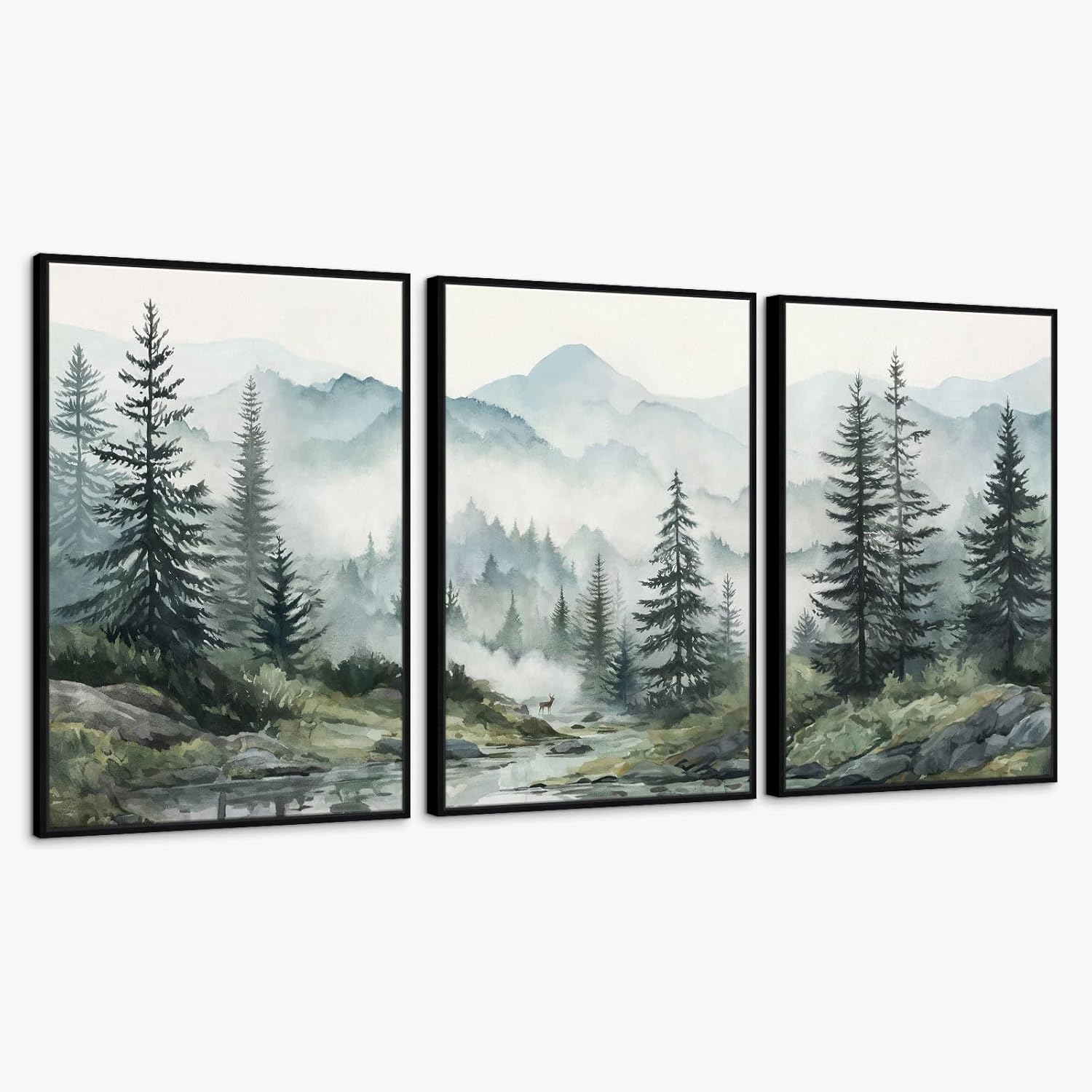 Tranh bộ 3 thiên nhiên rừng núi Bắc Âu 7 Tranh bộ 3 thiên nhiên rừng núi Bắc Âu - Ảnh 7