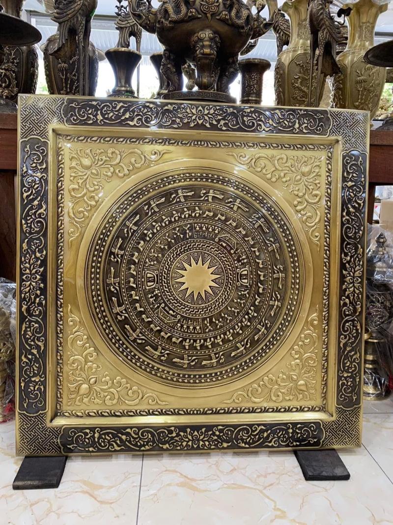 Tranh trống đồng mang lại nguồn năng lượng tích cực, sự may mắn và thịnh vượng cho gia chủ.