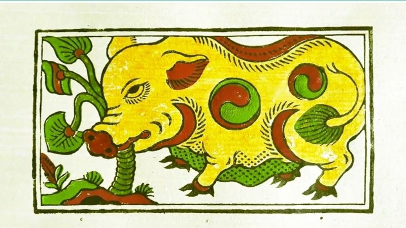 Hướng dẫn vẽ tranh dân gian đơn giản