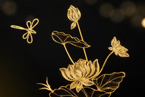 Tranh Hoa Sen Chuồn Chuồn