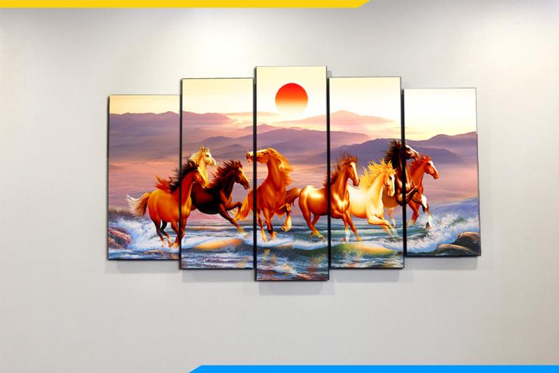 Tranh ghép bộ tạo ra hiệu ứng chuyển động và chiều sâu mạnh mẽ