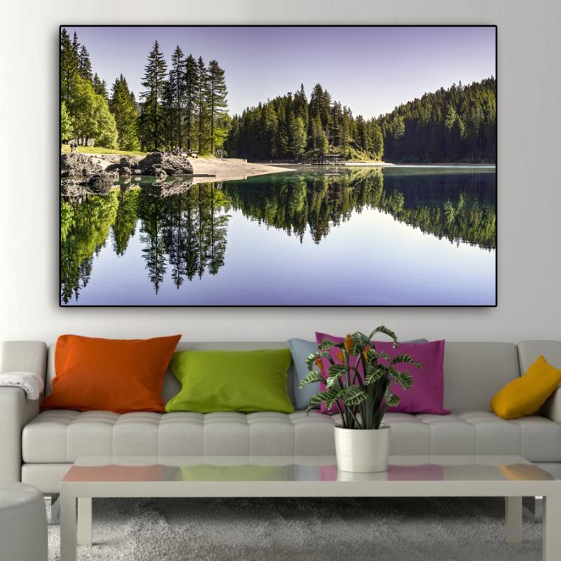 Tranh treo tường in ép gỗ sắc nét, chân thực