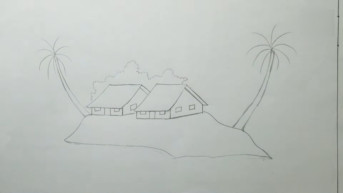 Vẽ cảnh trung tâm