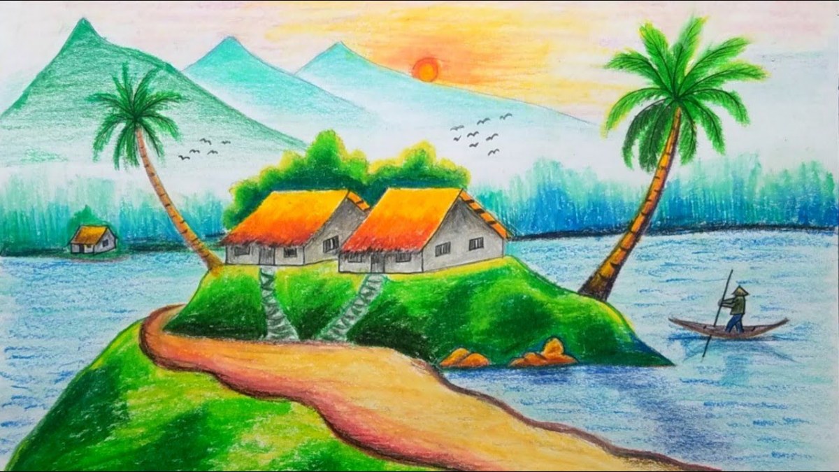 Tô màu bức tranh