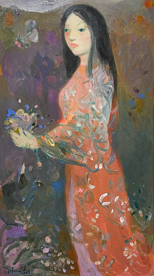 Tranh Con Gái Họa Sĩ