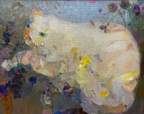 Tranh Giọt Nắng Xuân