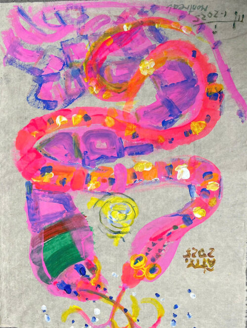 Tranh Rắn Ất Tỵ 2