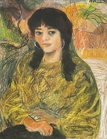 Tranh Chân Dung Họa Sĩ