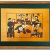 Tranh đông hồ bịt mắt bắt dê