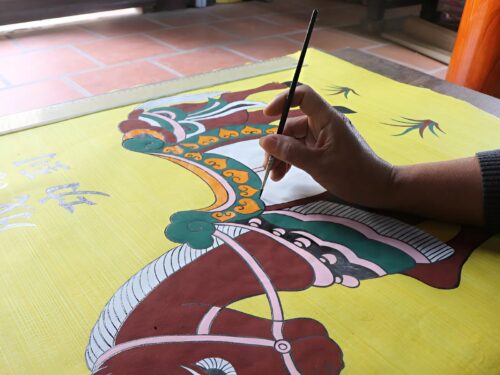 tranh đông hồ con ngựa