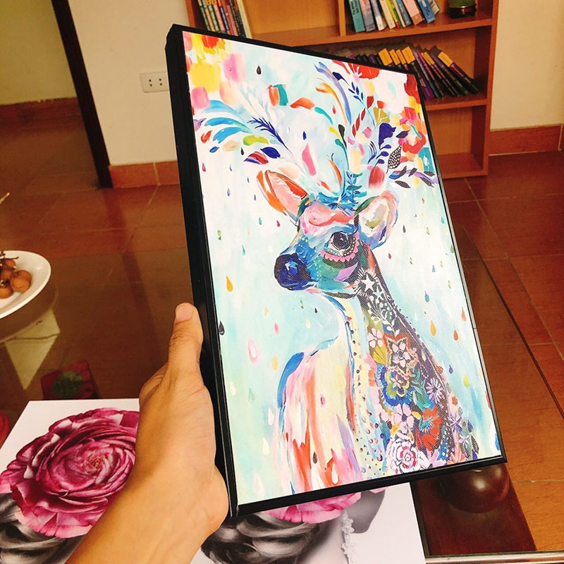 Tranh Canvas được tạo ra như thế nào