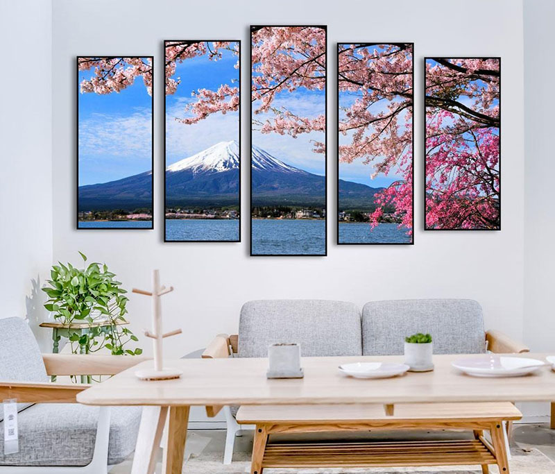Tranh Canvas ghép nhiều tấm