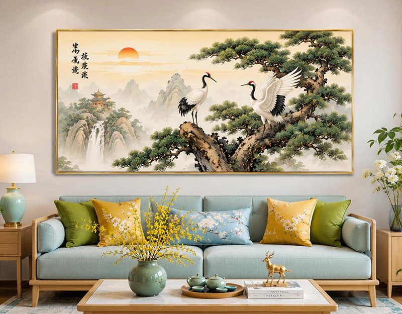 Tranh Sơn thủy hữu tình