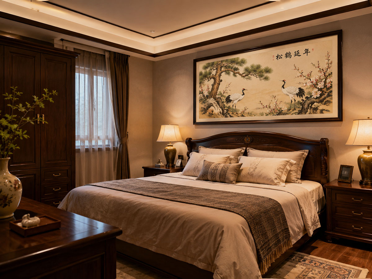 Tranh treo phòng ngủ cho người lớn tuổi