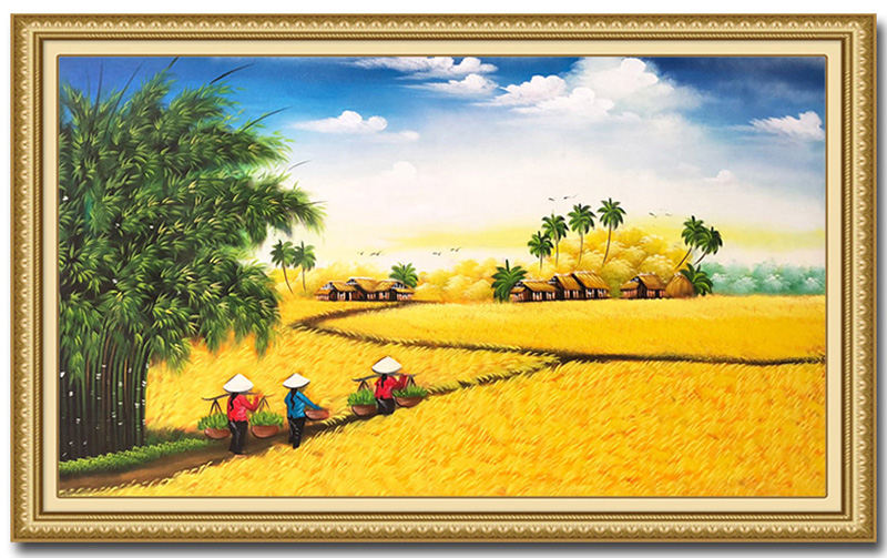 Cánh đồng lúa chín