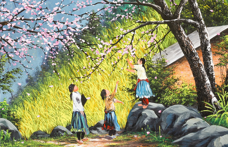 Mùa xuân hoa đào